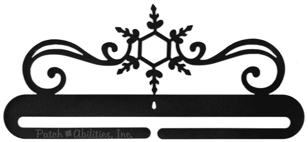 Patch Abilities - 12 inch Snowflake Swirls hanger