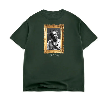 Color Bars 'Portrait' Tee - Forest Green