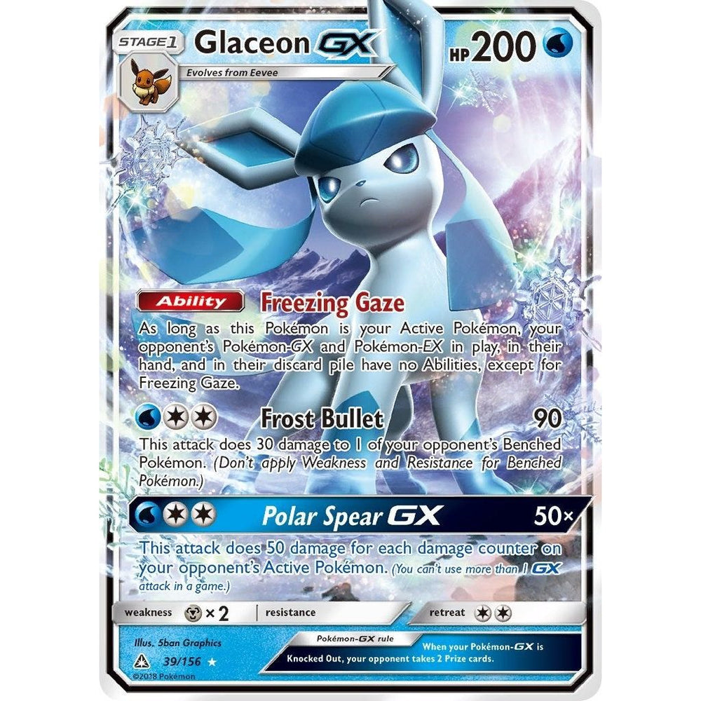 Glaceon GX (39/156) (SM05)