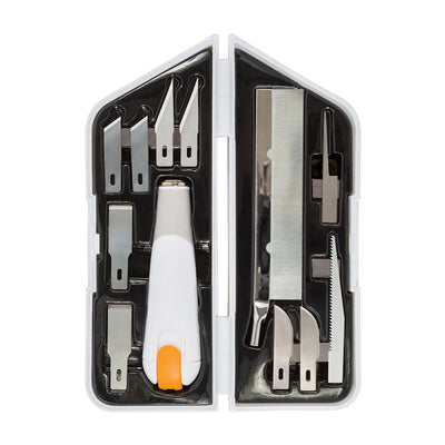 Ensemble de couteaux de précision Fiskars Heavy-Duty Easy Change avec 11 lames
