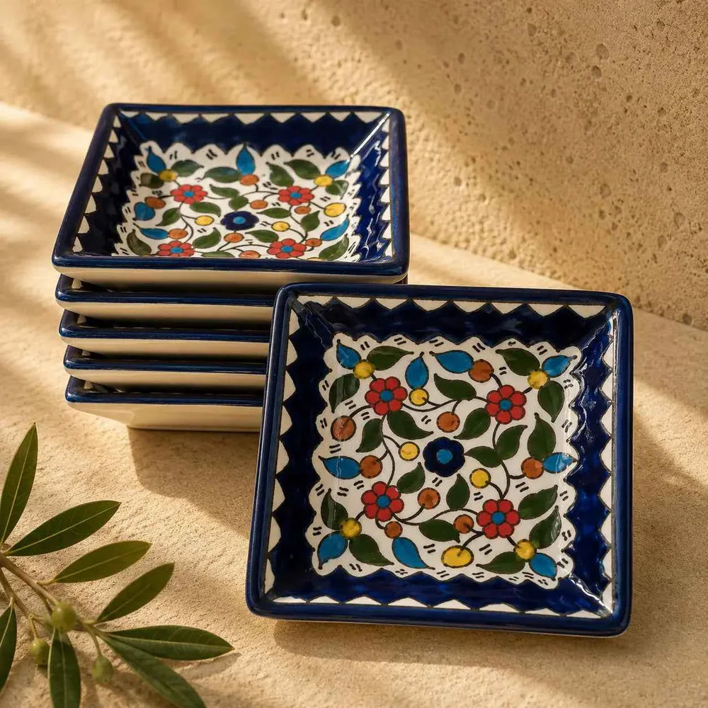 Handmade Ceramic Serving Plate – Appetizer & Fruit Plate 10cm
