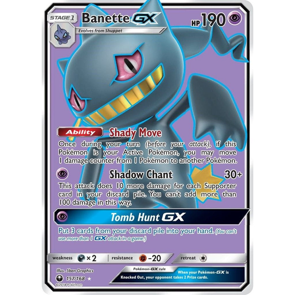 Banette GX (Full Art) (157/168) (CES)