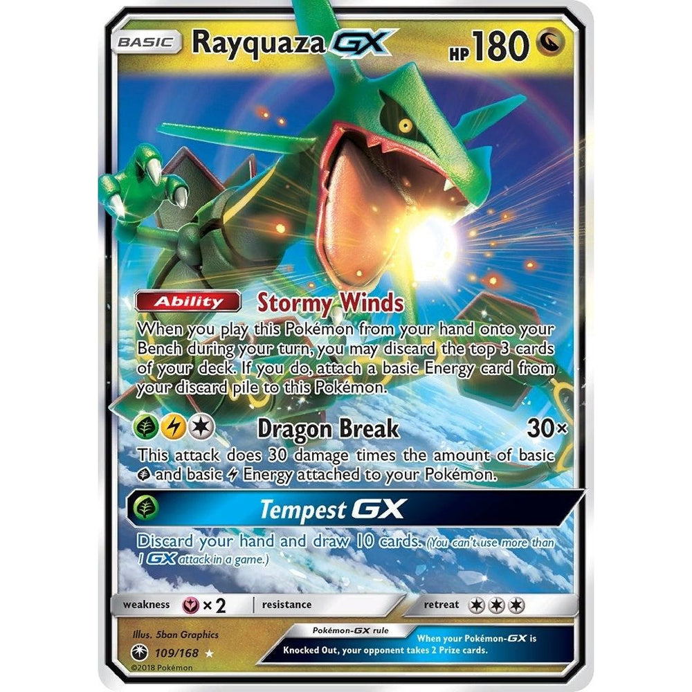 Rayquaza GX (109/168) (CES)
