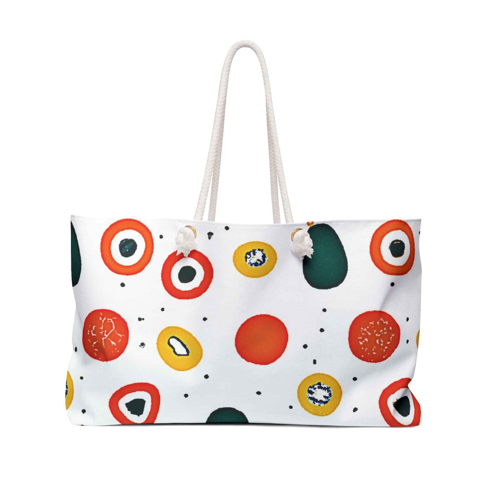 Sac de voyage à motif abstrait de rouleaux de sushi | Motifs de cuisine japonaise, Grand sac fourre-tout