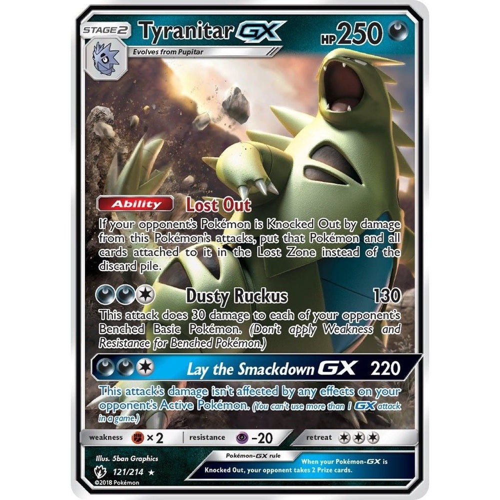 Tyranitar GX (121/214) (SM8)