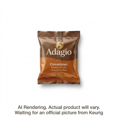 Keurig Adagio Colombian Medium Ground Coffee 2.5Oz (86-60928)