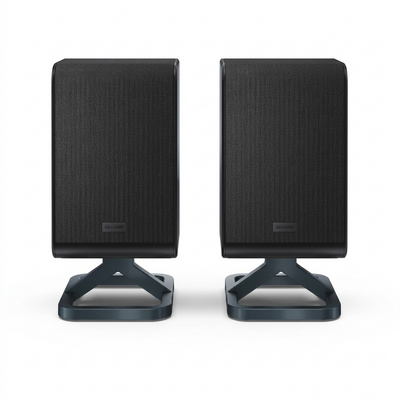 Sharp HT-SPR52021-BK 2.0.2 Wireless Rear Surround Speakers – 200W Peak Power