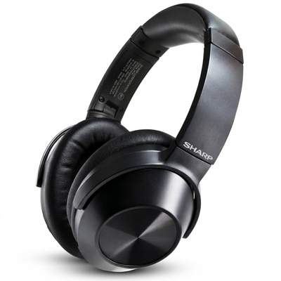 Casque d'écoute sans fil supra-auriculaire Sharp HP-60 avec suppression active du bruit et autonomie de 20 heures