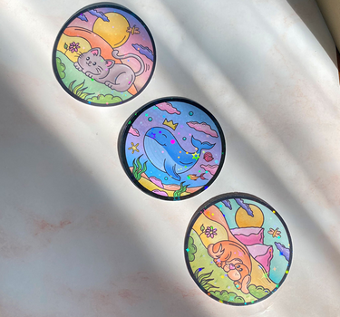 Whaley Cute | Animal Sticker