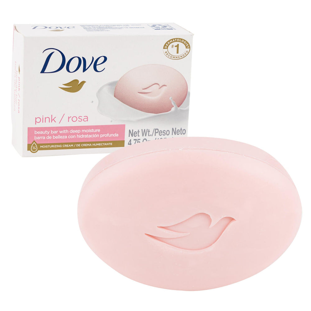 PAIN DE BEAUTÉ DOVE ROSE AVEC HYDRATATION PROFONDE 135G