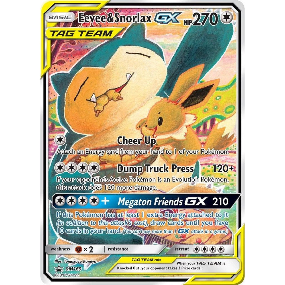Eevee & Snorlax GX - SM169 (SM169) (SMP)