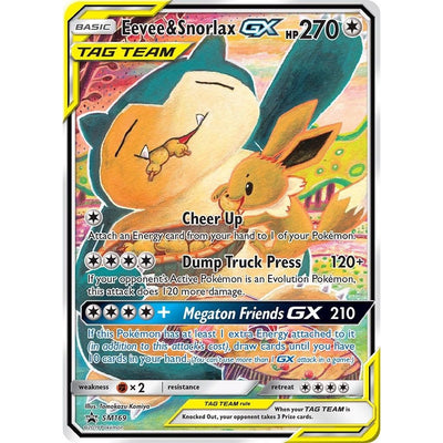Eevee & Snorlax GX - SM169 (SM169) (SMP)