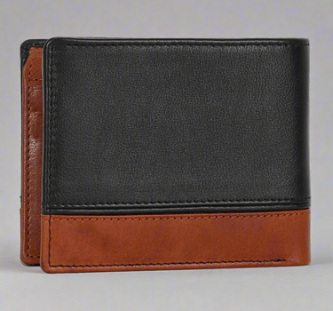 BOL Bi Fold Wallet Black/Brown