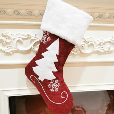 Christmas Stocking Gift Bag Holiday Decor