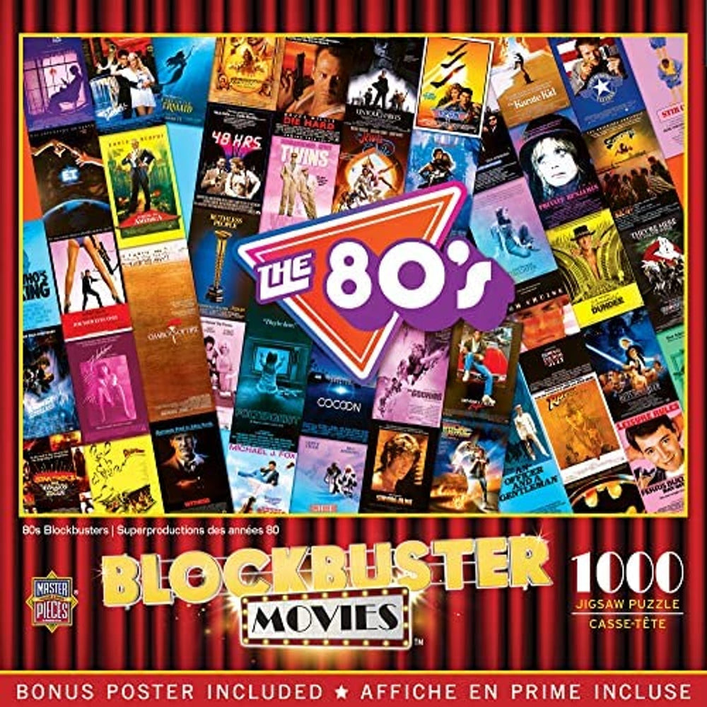 Puzzle 1000 mc - Les Grands Films des Années 80