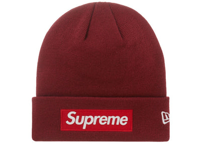 Tuque 'Box Logo' Suprême - Cardinal