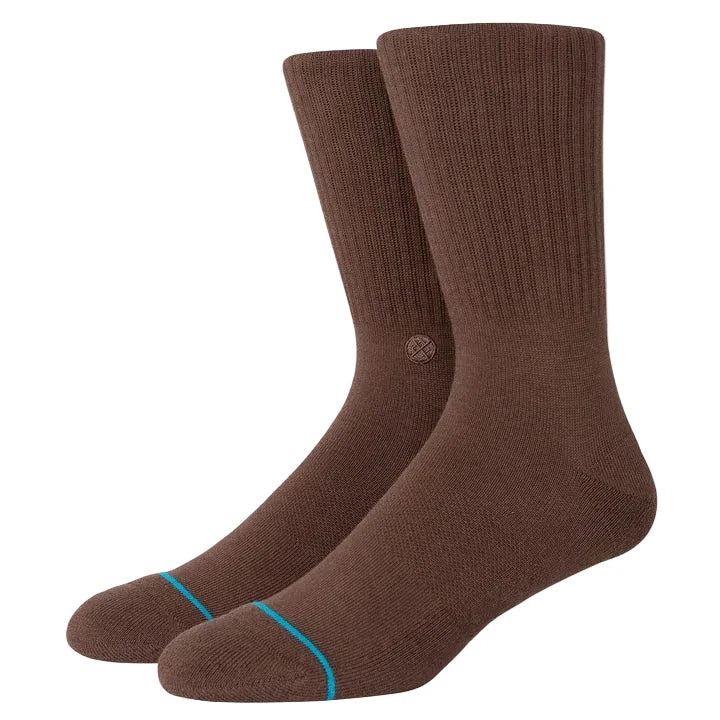 Chaussettes mi-mollet Stance 'Icon' - Brun