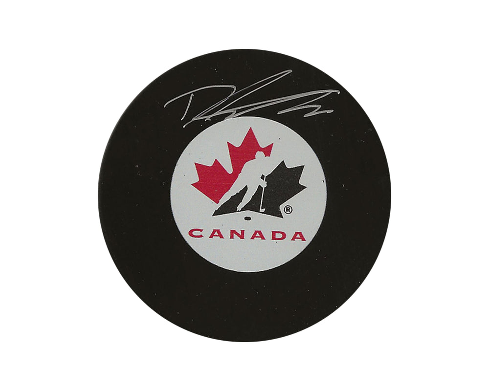 Palet modèle autographié Dylan Guenther Équipe Canada