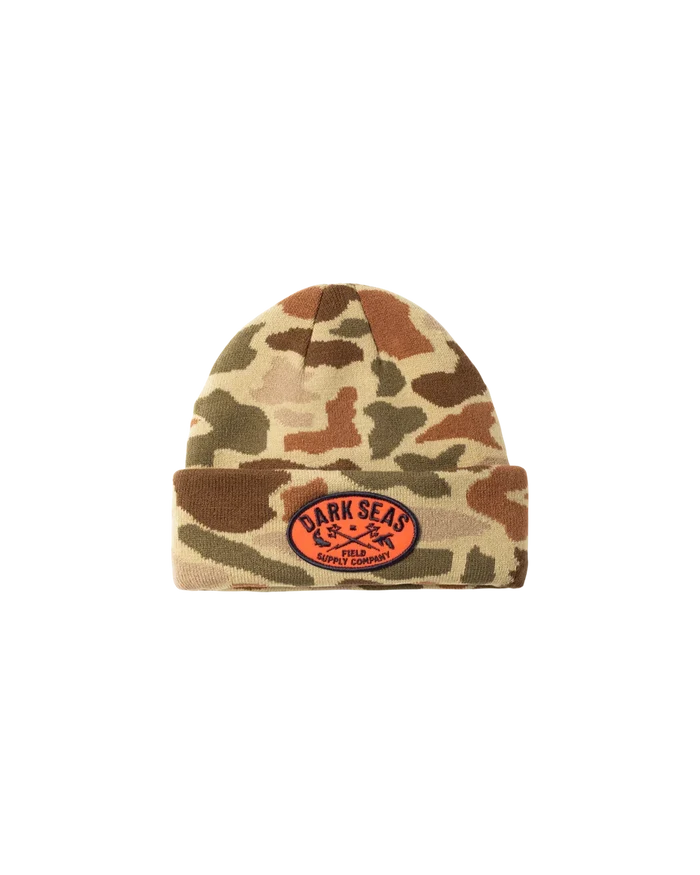 Dark Seas 'Fields' Beanie - Camo
