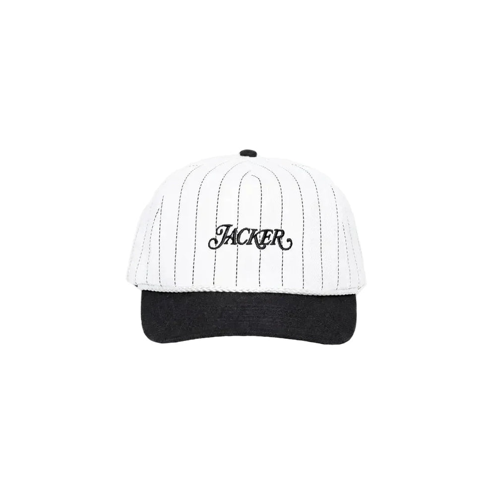 Casquette 'Classic Stripe' Snapback - Noir/Blanc