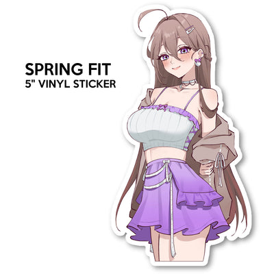 Z7 : Autocollant Nana Printemps