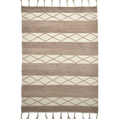 Tapis Clementine en Laine Tissée 6X9
