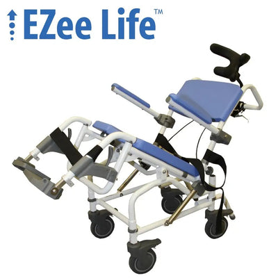 Chaise d'aisances et de douche de réadaptation inclinable en aluminium 20" HL195 - Accessibilité et confort canadiens