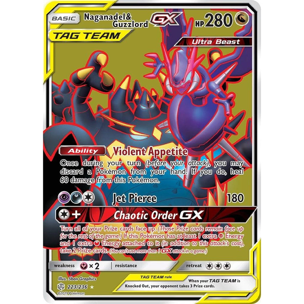 Naganadel & Guzzlord GX (Art Complet) (223/236) (SM12)