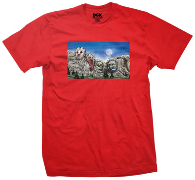 DGK T-shirt 'Chiseled' - Rouge