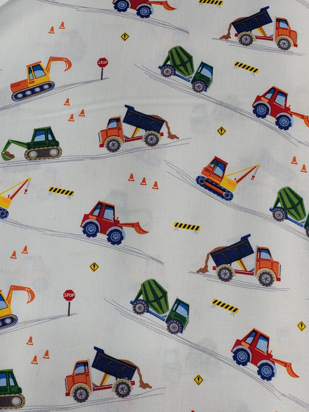 Heavy Machines- 81020-4 - At Work By Nutex — Cottage Quilting Ltd.