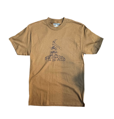 Frosted Skateboards x Honeyboy 'Hammerhead' Tee - Brown