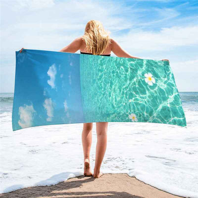 Serviette de plage carrée