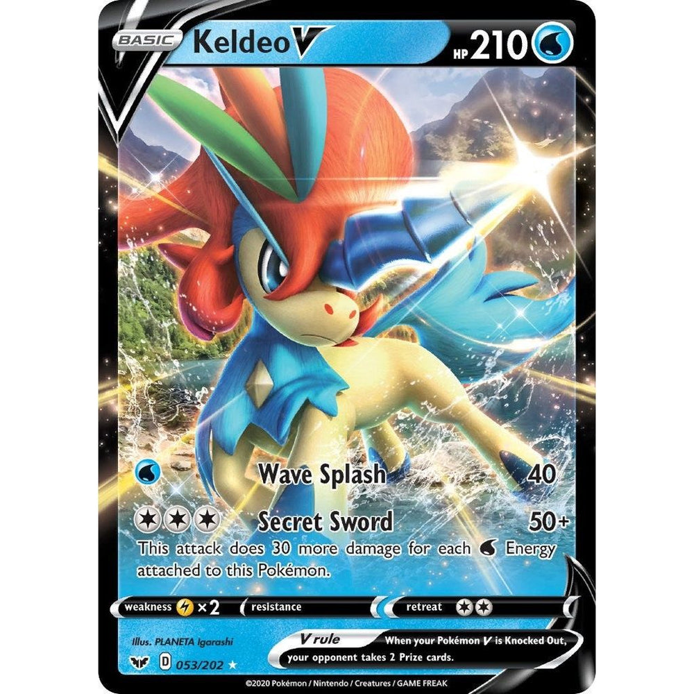 Keldeo V (053/202) (SWSH01)