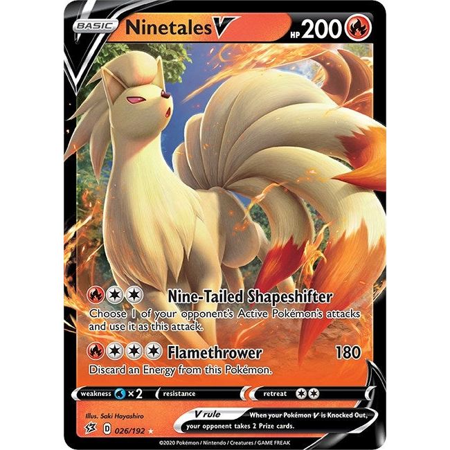 Ninetales V (026/192) (SWSH02)