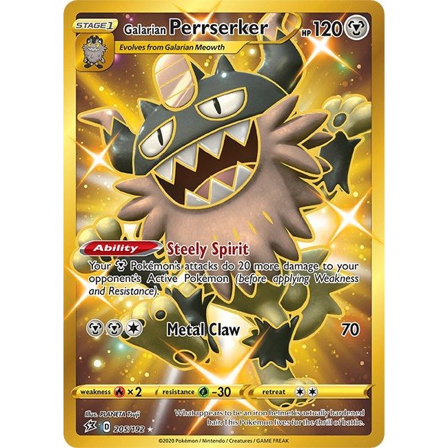 Perrserker de Galar (Secret) (205/192) (SWSH02)