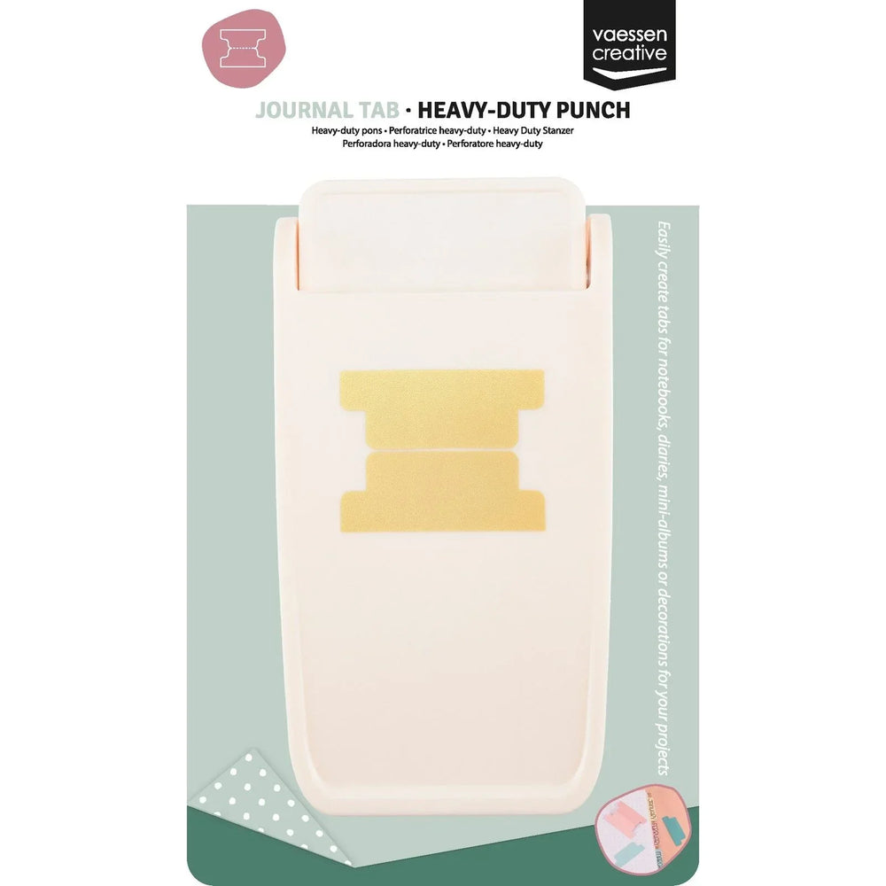 Vaessen Creative • Perforatrice robuste pour journal / onglet en forme de queue de baleine