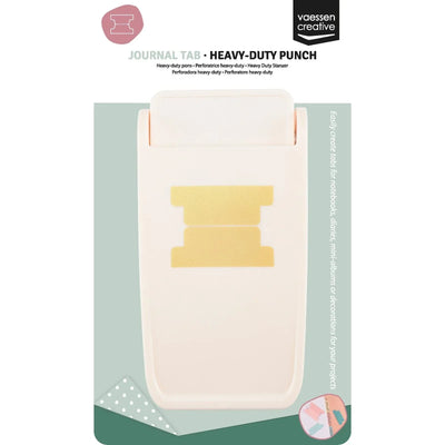 Vaessen Creative • Perforatrice robuste pour journal / onglet en forme de queue de baleine