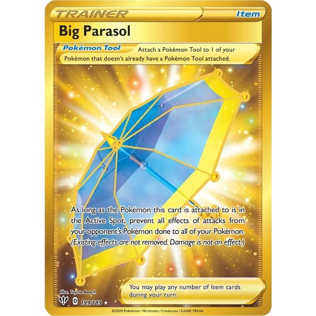 Big Parasol (Secret) (199/189) (SWSH03)