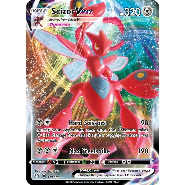Scizor VMAX (119/189) (SWSH03)