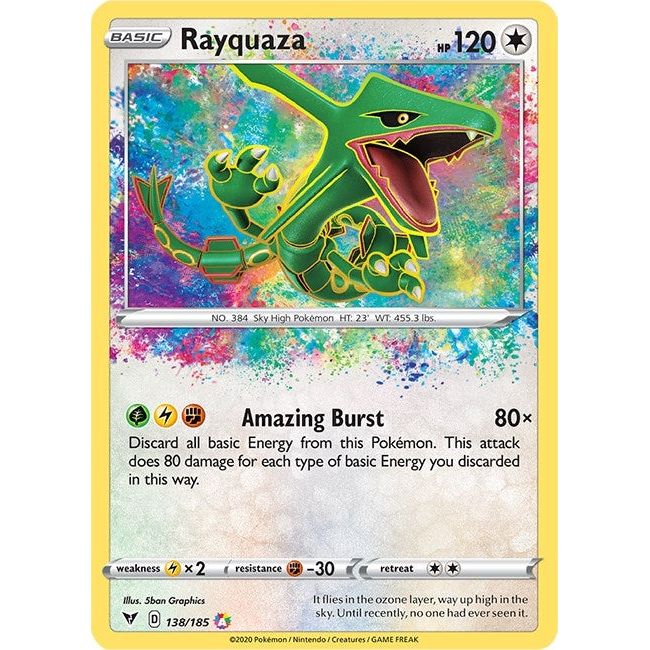 Rayquaza (138/185) (SWSH04)