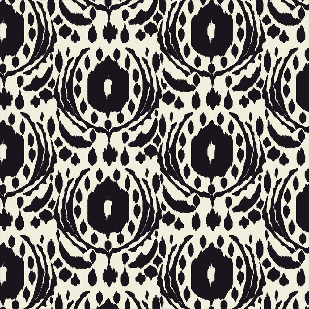 Canyon Blooms par Cloud 9 - Voile double Ikat Blossom biologique