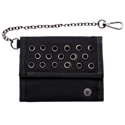 Fallen Chain Wallet - Black/Silver