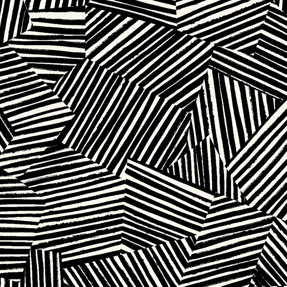 Cloud9 - Line Maze Organic Cotton - Canvas