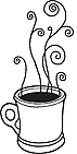 Tampon encreur Frog's Whiskers - L'heure du café