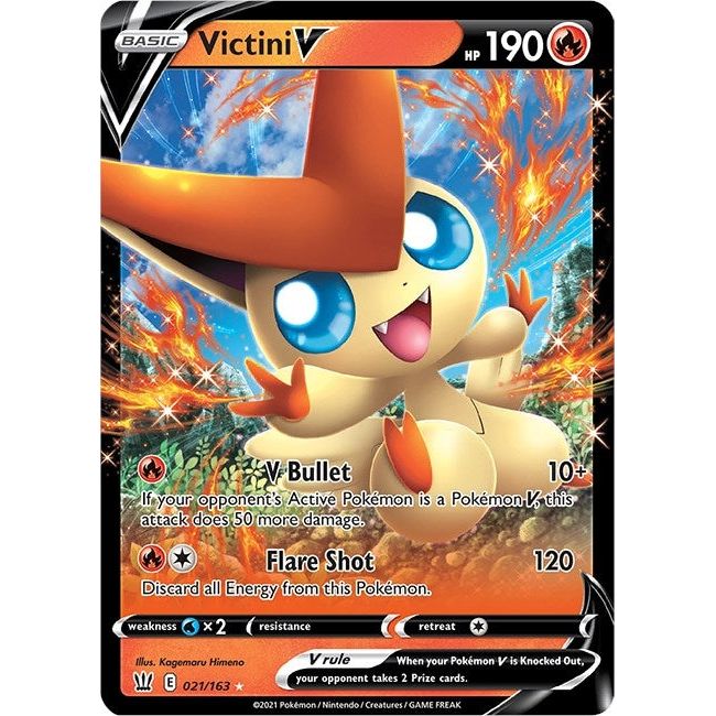 Victini V (021/163) (SWSH05)
