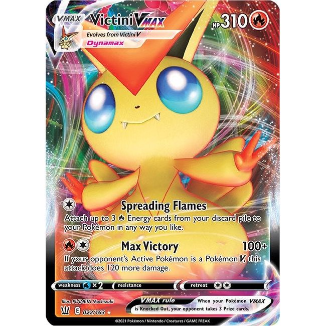 Victini VMAX (022/163) (SWSH05)
