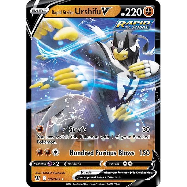 Rapid Strike Urshifu V (087/163) (SWSH05)