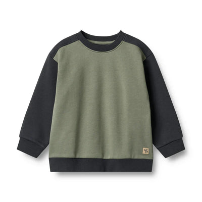 Chandail Ellis Bloc | Marine | Blé Enfants