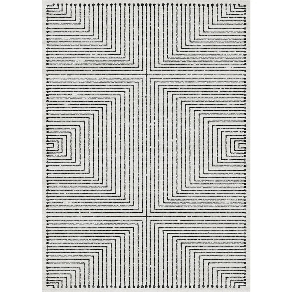 Bond Black & Ivory Rug