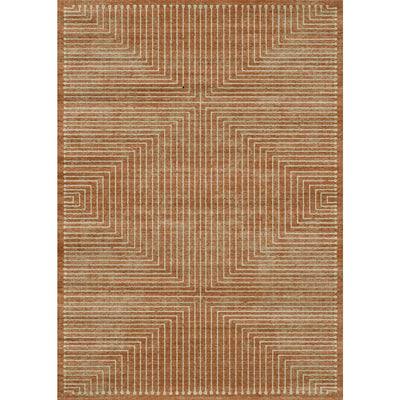 Bond Natural Orange Ivory Rug